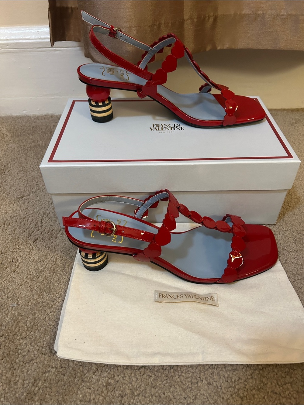 Frances Valentine Kiki Heart Heels